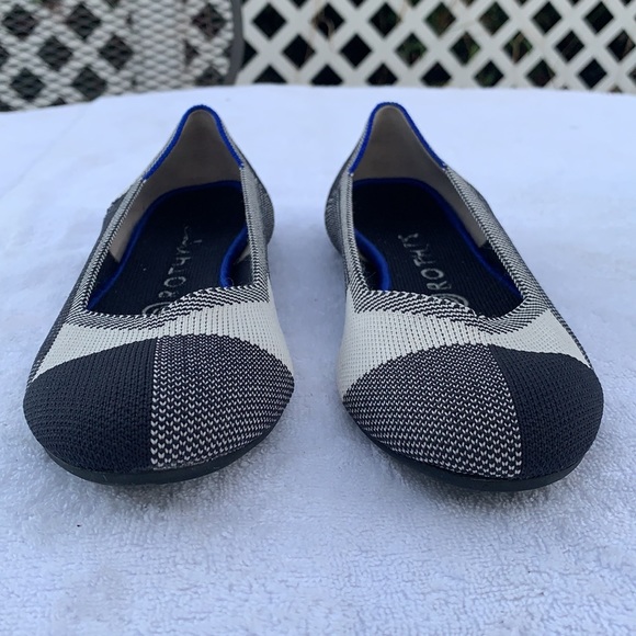 Rothy’s Captoe Round Flats sz 7 - Picture 5 of 16